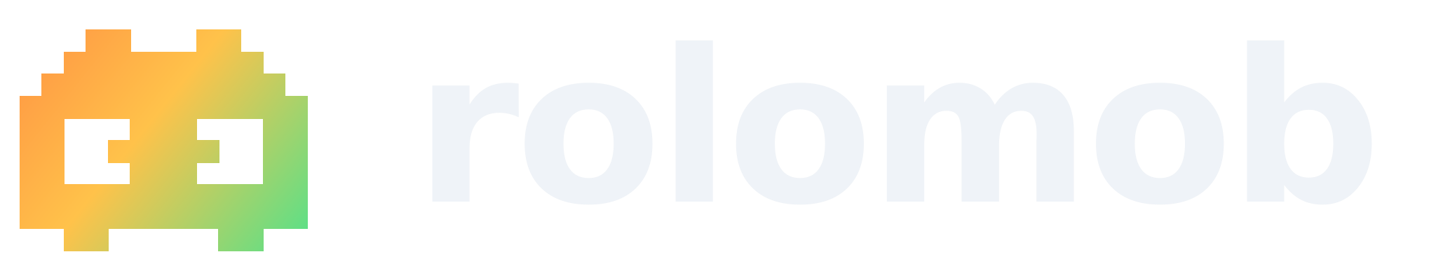 RoloMob lockup on a dark background